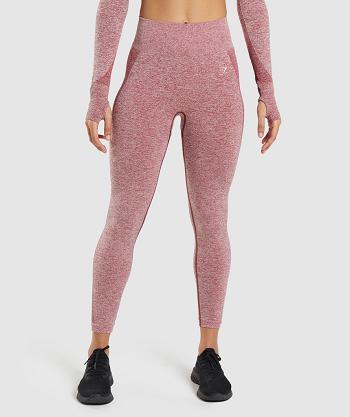 Gymshark Flex High Waisted Ženske Tajice Bordo | HR 3994AHK